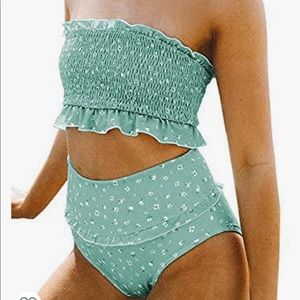 Women’s high waisted bathing suit